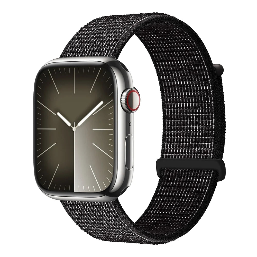 Nylon band for Apple Watch 11 10 46mm 42mm Ultra 3 2 49mm Breathable Replacement Wristband Apple Watch 9 8 7 6 5 SE3 45mm 41mm 44mm