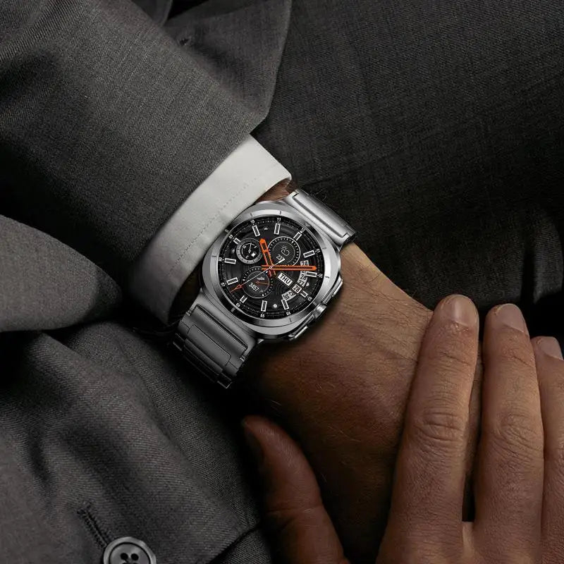 Luxury Metal Strap For Samsung Galaxy Watch Ultra 2025 Stainless Steel Band Correa Bracelet Samsung Galaxy Ultra 47mm Watchband