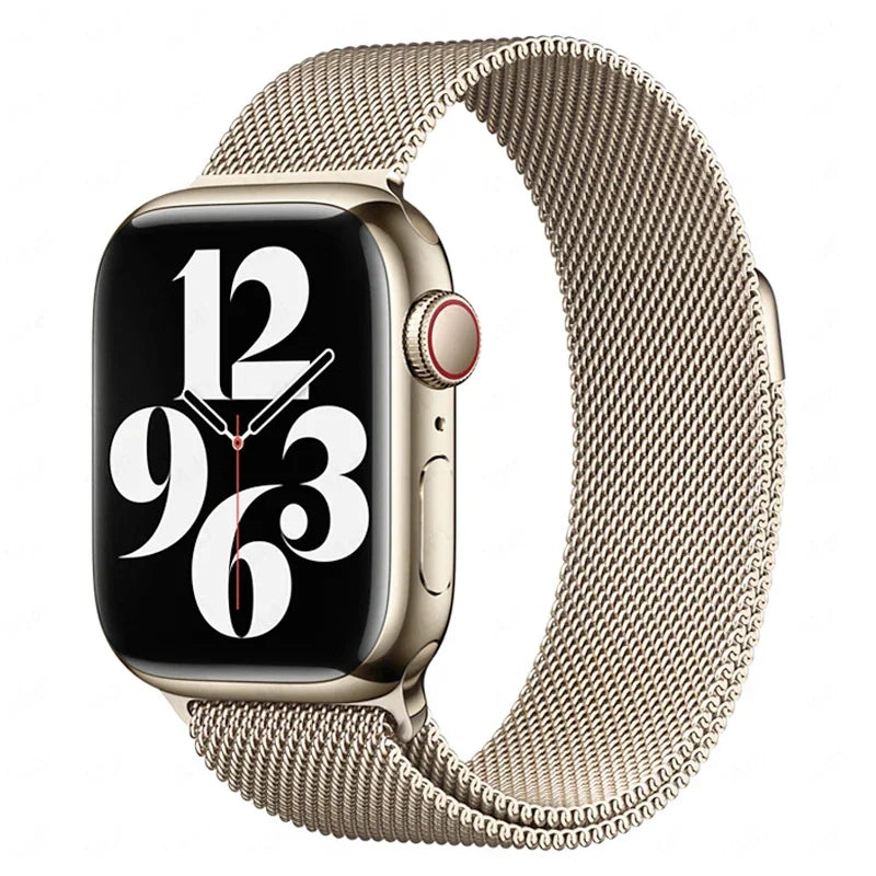 Milanese Loop for Apple Watch band 44mm 40mm 45mm 41mm 42mm 38mm 44mm band Ultra 2 49mm metal band Apple Watch Series 9 8 7 6 SE 5 4 3