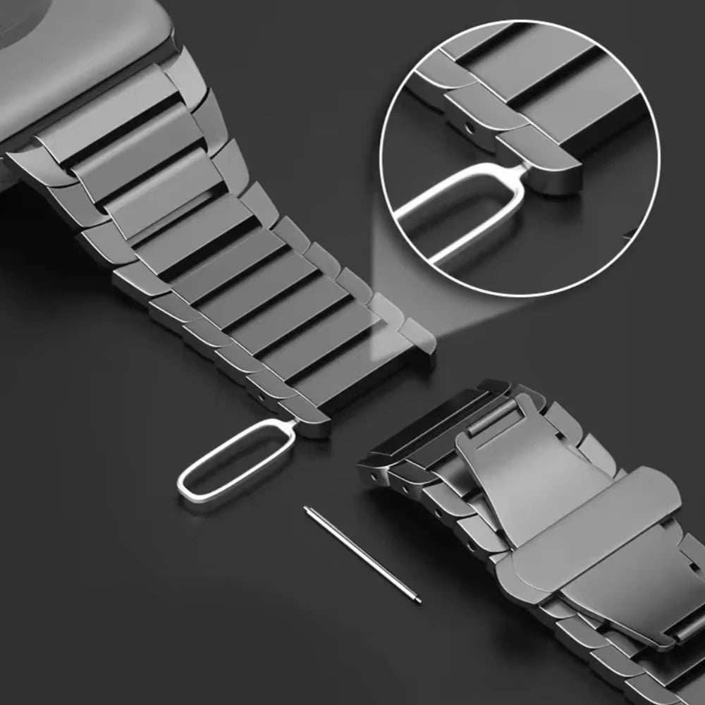 Stianless Steel band For Apple Watch Ultra 3 2 49mm 46mm 42mm 44mm 45mm 40mm 41mm metal band For Apple Watch Series 11 10 9 8 Band