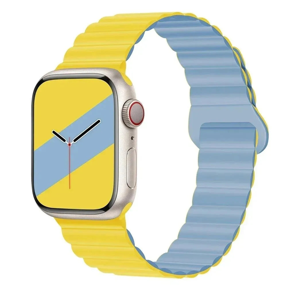 Magnetic band Silicone Sport band For Apple Watch 41mm 42mm 44mm 45mm 46mm 49mm Apple Watch Series 11 10 9 8 7 6 5 4se
