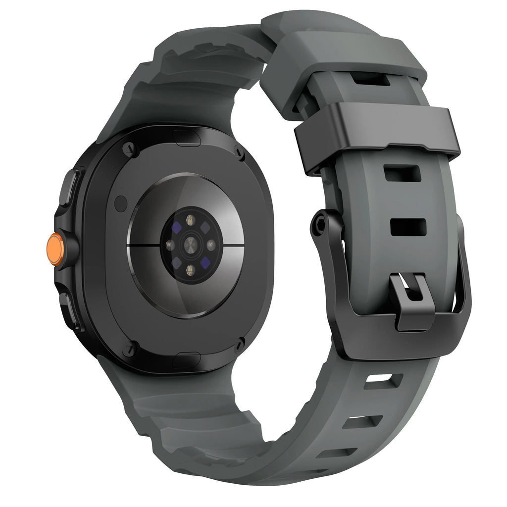 Trail Silicone Band for Samsung Galaxy Watch 8 Strap 44mm 40mm No Gaps Bracelet for Galaxy Watch 8 Classic 46mm Sport Wristband