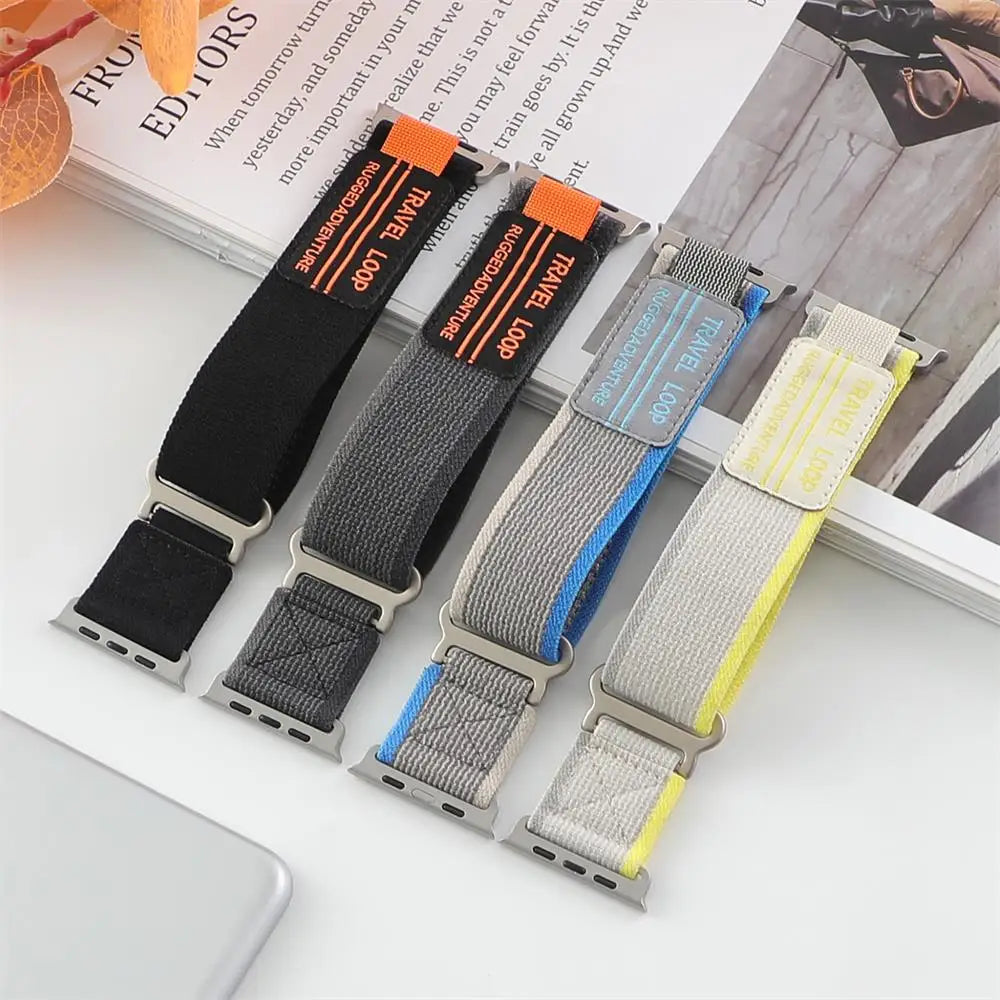 bands for Apple Watch Ultra 2 3 band 44mm 40mm 49mm 41mm 45mm 42mm Trail loop band correa Apple Watch Series 7 SE 8 9 10 11 46mm