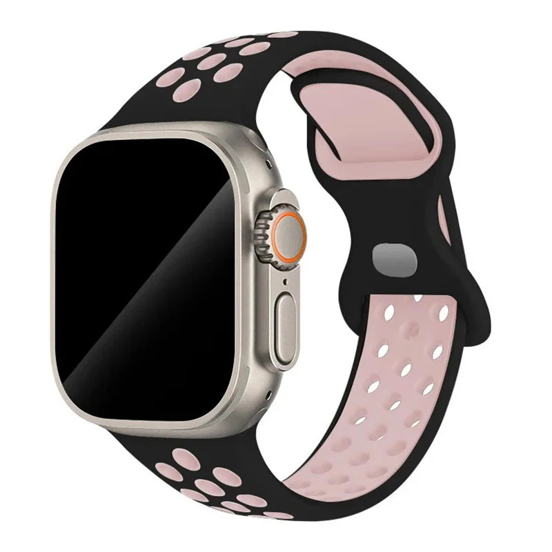 band For Apple Watch band 46mm 44mm 45mm 49mm 40mm 41mm 38mm 42mm correa Breathable band Apple Watch Series Ultra 11 10 9 8 SE 7 6