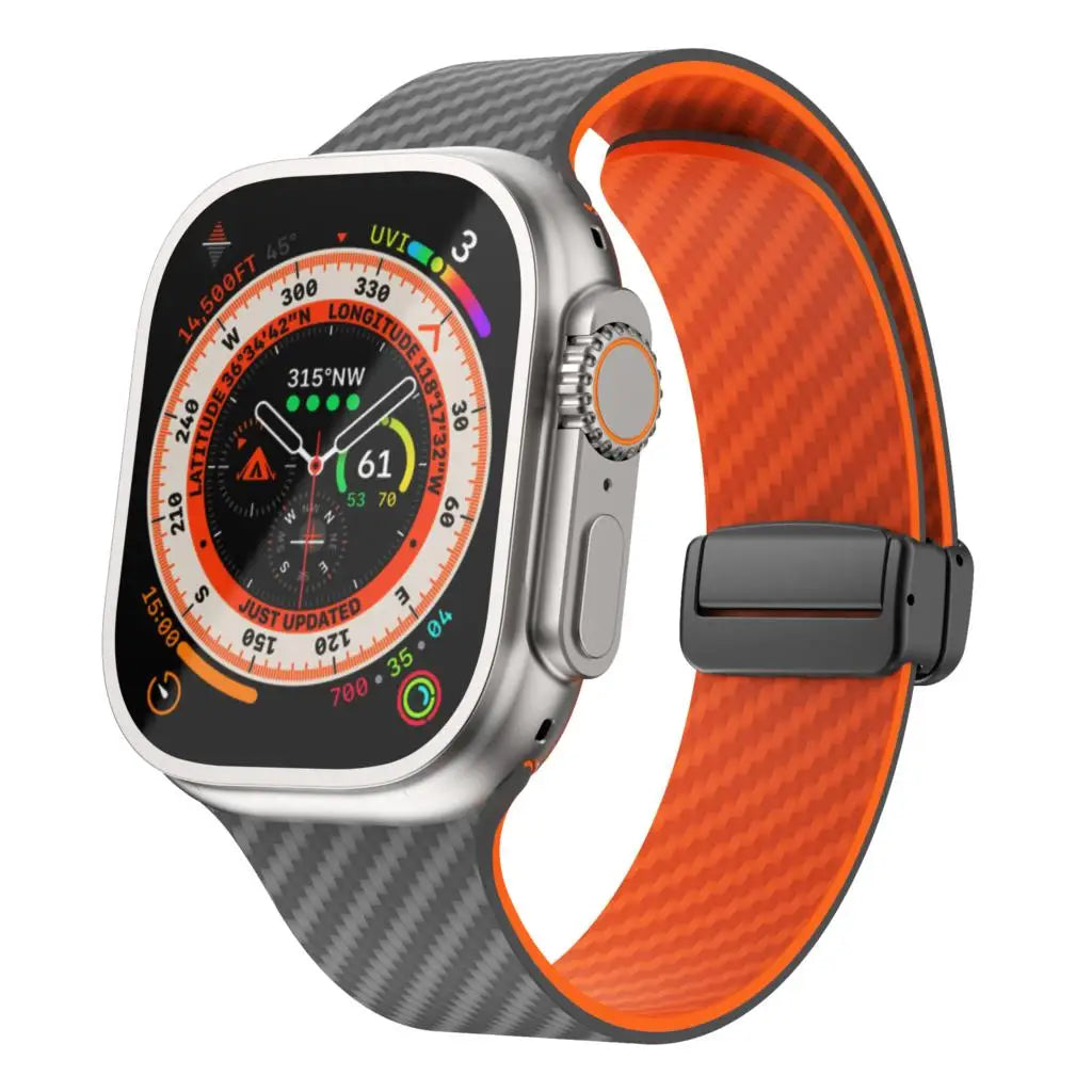 band For Apple Watch Ultra 3 band 49mm 45mm 44mm 46mm 40mm 42mm Magnetic Printed Correa band Apple Watch Series 11 10 9 8 7 6 SE