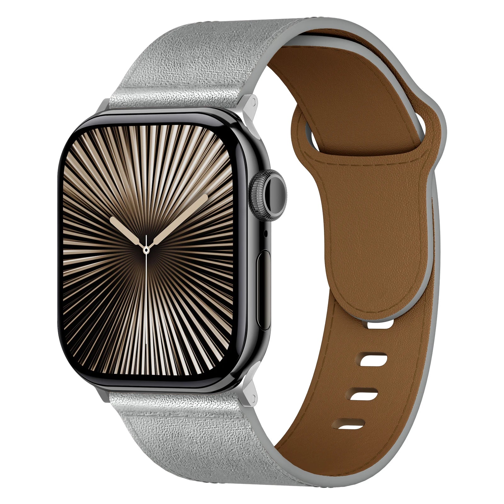 Leather band for Apple Watch band 44mm 46mm 40mm 45mm 49mm 42mm 41mm 38mm Sport band Apple Watch Series 10 9 7 8 6 5 SE Ultra 2