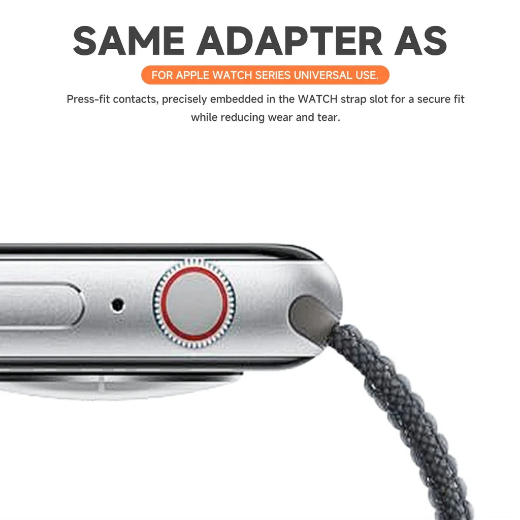 Braided band For Apple Watch band 44mm 40mm 45mm 49mm 41mm 38mm buckle band Apple Watch Series SE 10 9 8 7 6 Ultra 2 Magnetic Band