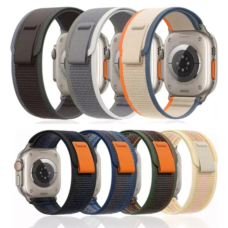 Trail Loop band for Apple Watch band 11 42mm 46mm 44mm 40mm 41mm 45mm Sport band Apple Watch Series 9 8 7 5 Se3 10 Ultra 3 2 49mm