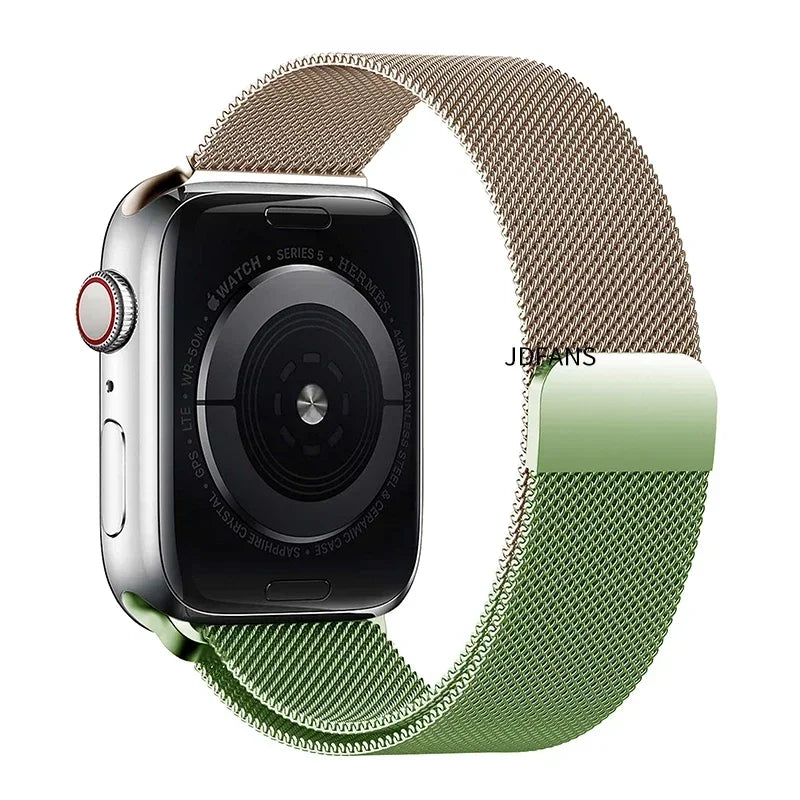 Milanese Loop for Apple Watch band 10 46mm 45mm 44mm 40mm 41mm 42mm 38mm 44mm band Ultra 2 49mm Apple Watch Series 9 8 7 6 SE 5 4 3