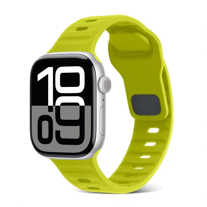 Sports Silicone band For Apple Watch Ultra 3 band 49mm Serise 11 10 9 8 7 46mm 45mm 42mm 41mm Wristband Apple Watch 6 5 4 SE 44mm 40mm