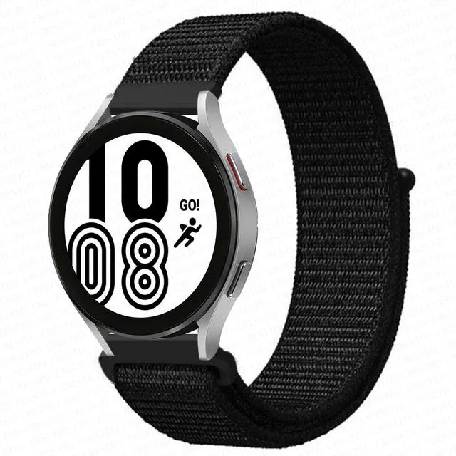 Band For Samsung Galaxy Watch 7/FE/4/5 Pro/6 classic/active 2 44mm 40mm Nylon correa Bracelet Huawei GT 2e 3 4 20mm 22mm Straps