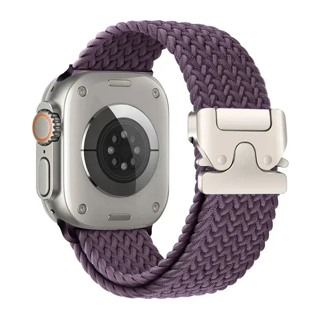For Apple Watch Ultra 3 2 49mm 46mm 44mm 45mm 42mm 40mm 41mm Braided and Solo Loop Parachute button band Series 11 10 9 SE 8 7 6 5