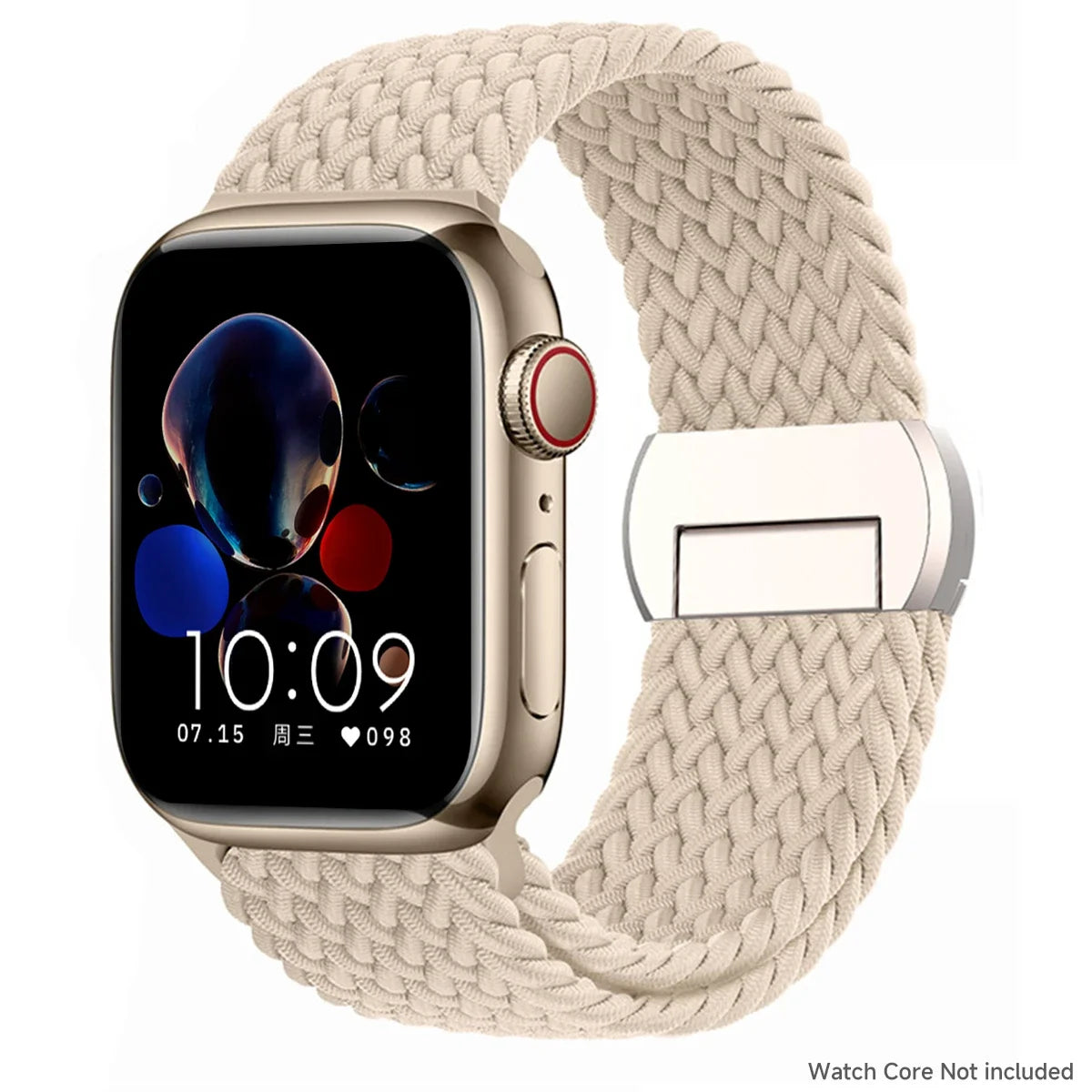 Braided band For Apple Watch band 44mm 40mm 45mm 49mm 41mm 38mm buckle band Apple Watch Series SE 10 9 8 7 6 Ultra 2 Magnetic Band