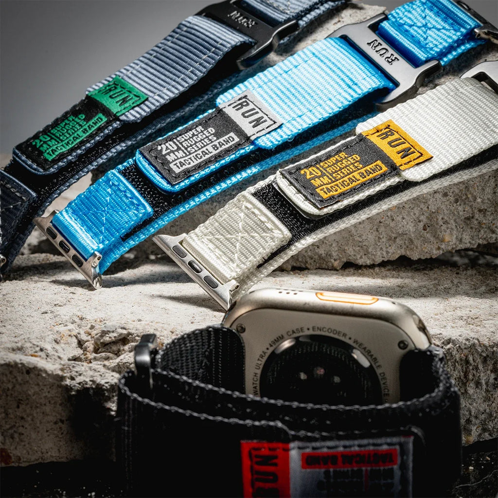 Sport Nylon band for Apple Watch band 45mm 44mm 40mm 41mm 42mm 46mm 49mm Nylon band Apple Watch Series 10 9 8 7 SE Ultra Correa