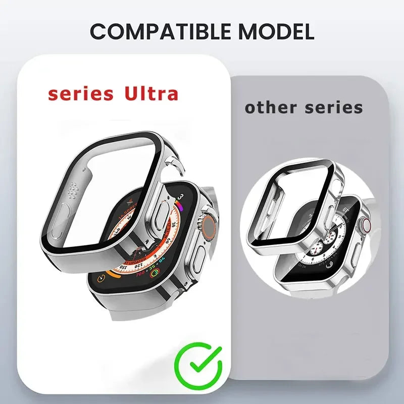 Milanese Loop band For Apple Watch Ultra 49mm band 44mm 40mm 41mm 45mm Gold Silver Leopard band +Case Apple Watch 9 8 7 6 5 4 3 SE