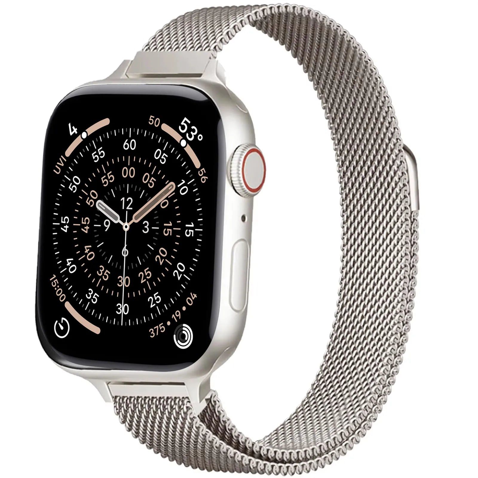 Slim Milanese Loop band For Apple Watch Ultra 3 band 40mm 44mm 41mm 45mm 42mm 49mm band Correa Apple Watch Series 11 10 9 8 7