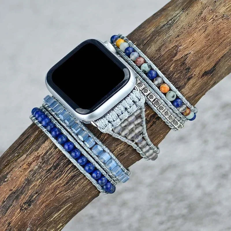 Bohemian band for Apple Watch band 44mm 40mm 42mm 38mm 41mm 45mm Handmade Jewelry bands Apple Watch Series 8 7 6 5 4 3 SE Ultra 49mm