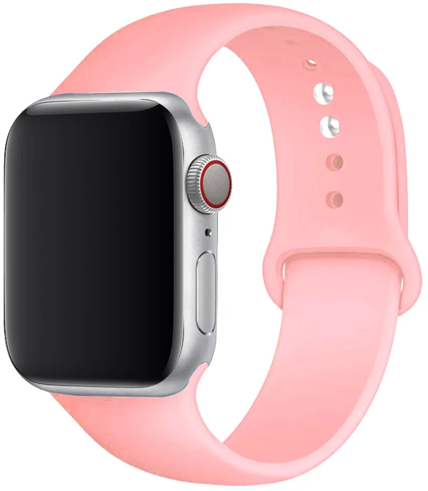 bands For Apple Watch band 44mm 40mm 45mm 41mm 49mm 46mm 42mm 38mm correa silicone band Apple Watch Series 10 7 8 SE 3 6 9 Ultra 2