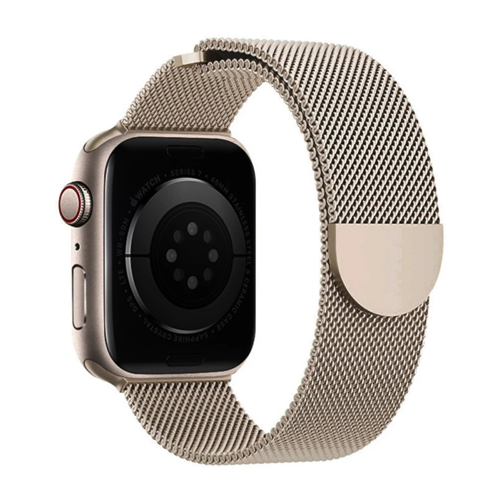 Magnetic Milanese band for Apple Watch 11 10 46mm 42mm Ultra 3 2 49mm band for Apple Watch 9 8 7 6 5 SE 3 44mm 45mm 40mm 41mm Band