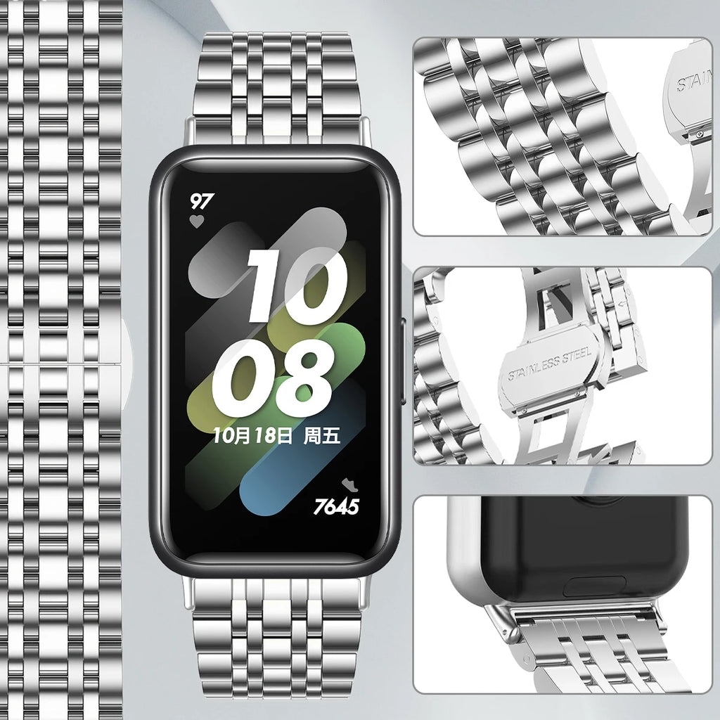 Metal Strap for Samsung Galaxy Watch Fit 3 Stainless Steel Bracelet Magnetic Milanese Loop Watchband for Galaxy Fit3 Accessories