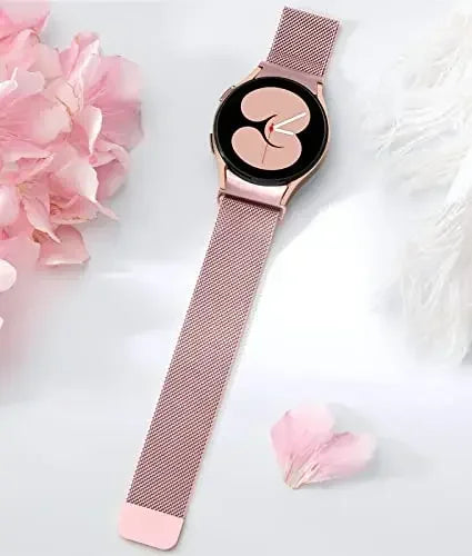 No Gaps Band For Samsung Galaxy Watch 7/FE/6/4/5/5 pro 44mm 40mm 20mm Milanese Loop Bracelet Galaxy 4-6 classic 43mm 47mm Band