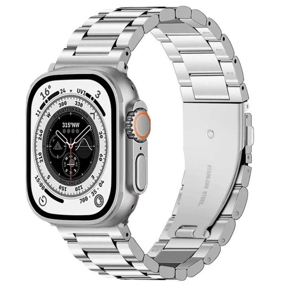 Metal band for Apple Watch band 49mm 45mm 41mm 44mm 40mm 42mm 46mm Stainless steel band Apple Watch 11 10 Ultra 9 8 7 6 5 SE band