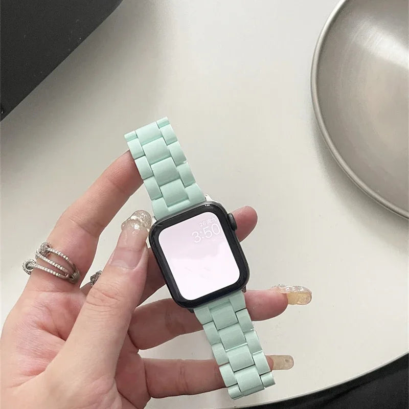 Candy band For Apple Watch band 44mm 40mm 41mm 45mm 38mm 42mm emovable link band Apple Watch Series 9 8 7 SE 6 5 4 3 Ultra 2 49mm