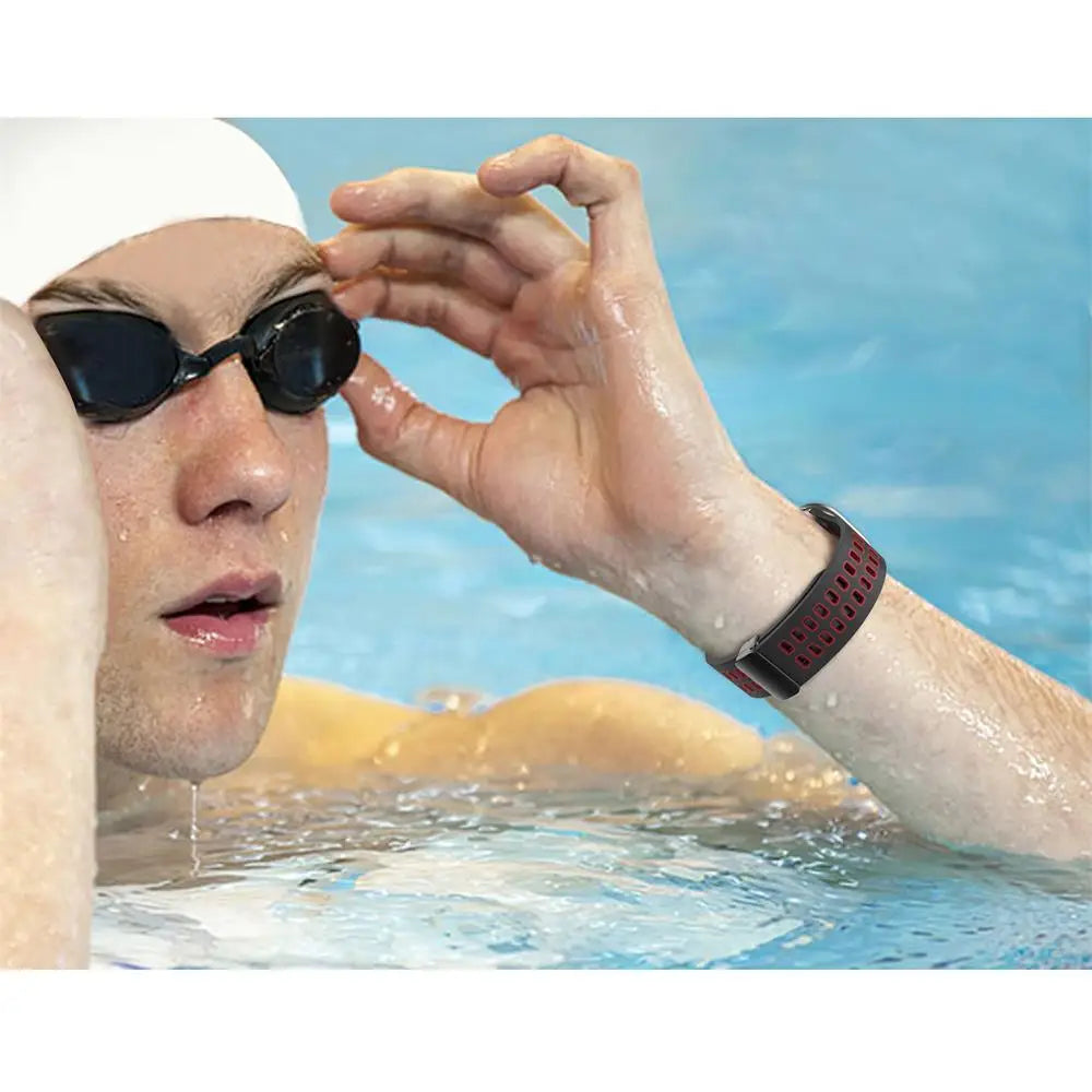 band For Apple Watch band 44mm 45mm 49mm 41mm 40mm 38mm Magnetic buckle Silicone band Apple Watch Series 7 5 3 6 SE 8 Ultra 2 9