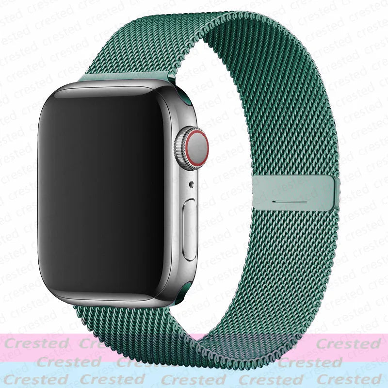 Magnetic band For Apple Watch band 44mm 40mm 45mm 46mm 49mm 42mm 41mm 38mm belt band Apple Watch Series 10 9 3 6 7 8 SE Ultra 2
