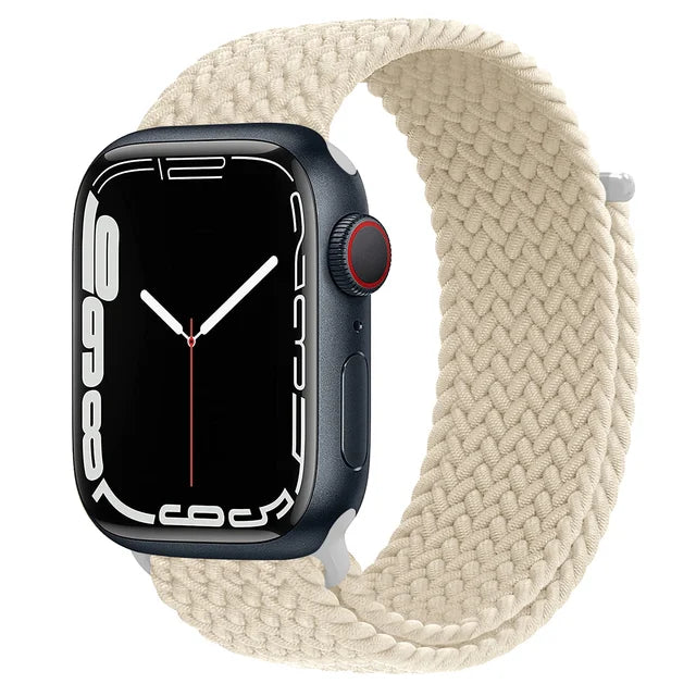 Band For Apple Watch band 44mm 40mm 45mm 41mm 42mm Ultra 49mm correa Braided Solo Loop band Apple Watch Series 7 3 5 SE 6 8