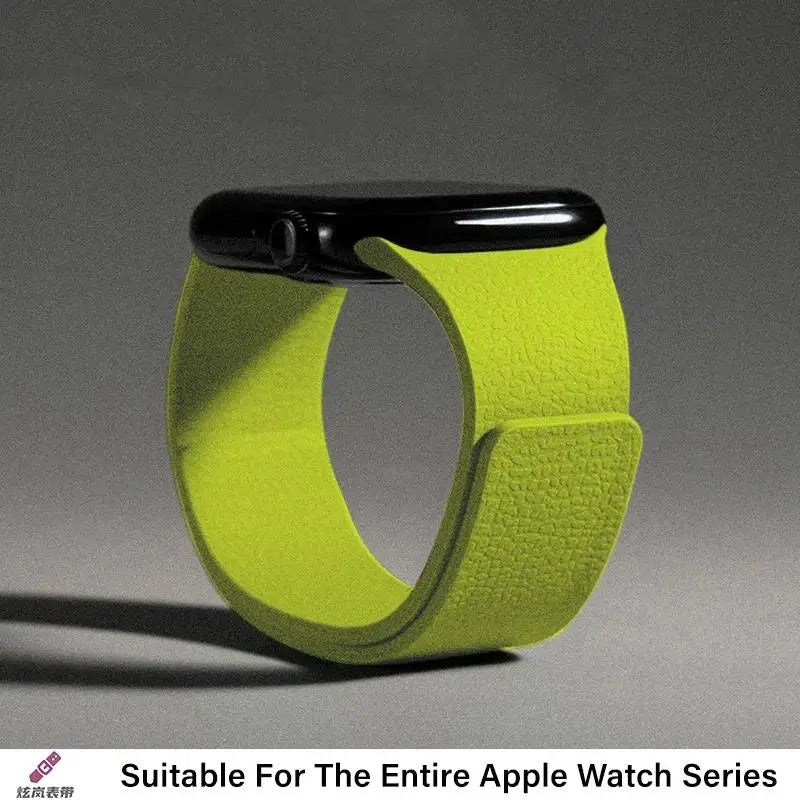 Soft Magnetic band for Apple Watch band Ultra 2 40mm 44mm 46mm 45mm 49mm 42mm 41mm Silicone correa band Apple Watch 10 SE 9 8 7 6