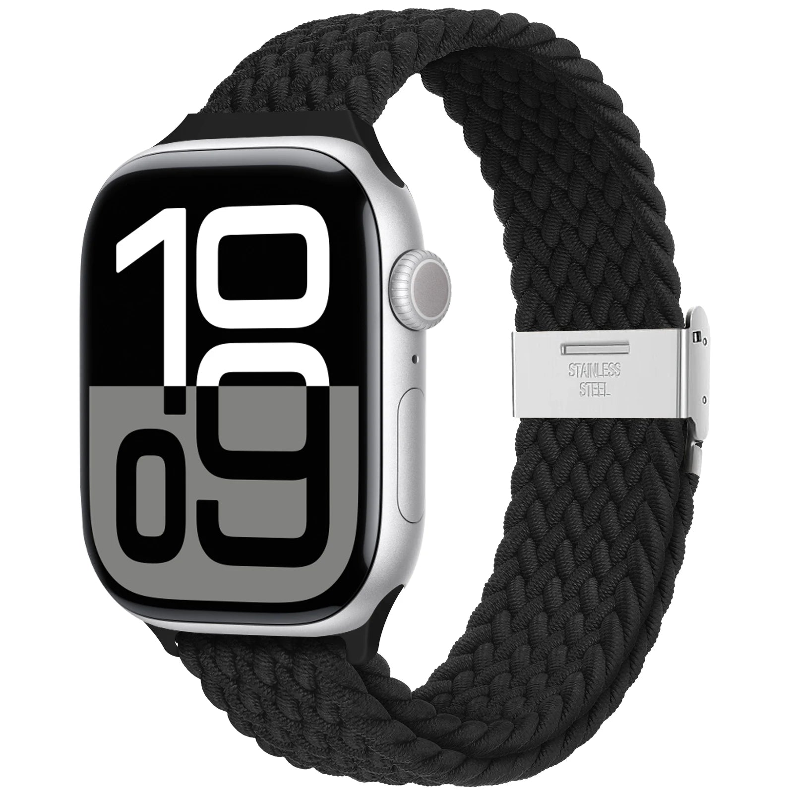 Slim Braided Solo Loop band For Apple Watch band 45mm 41mm 44mm 40mm 46mm 42mm 49mm band Apple Watch Series Ultra 2 10 9 SE 8 7