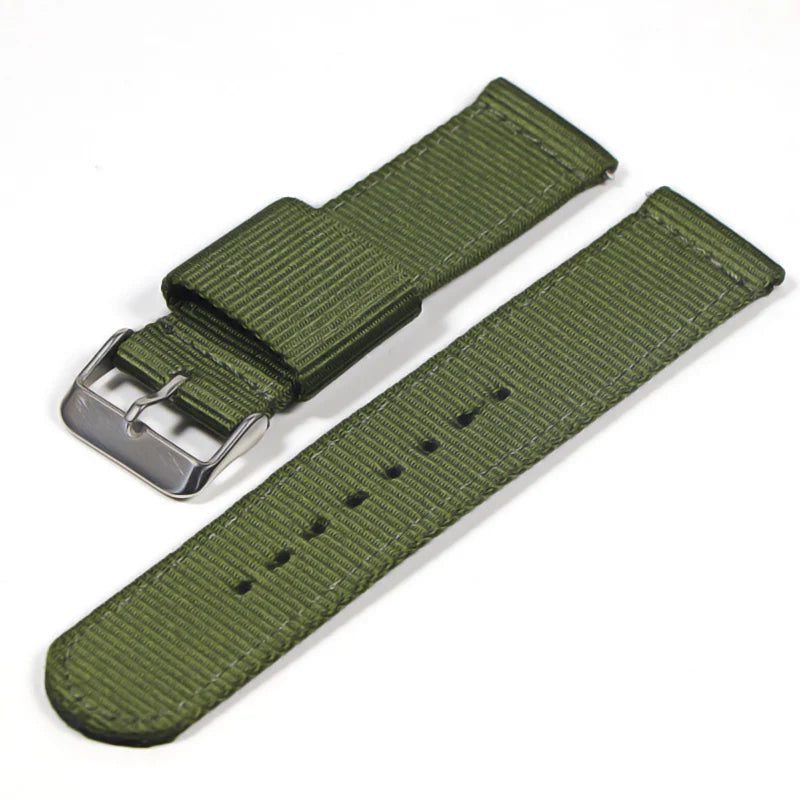 22mm Nylon watch strap For Samsung Galaxy watch 46mm 42mm Active2 Active1 Gear S3 frontier Sports nylon bang