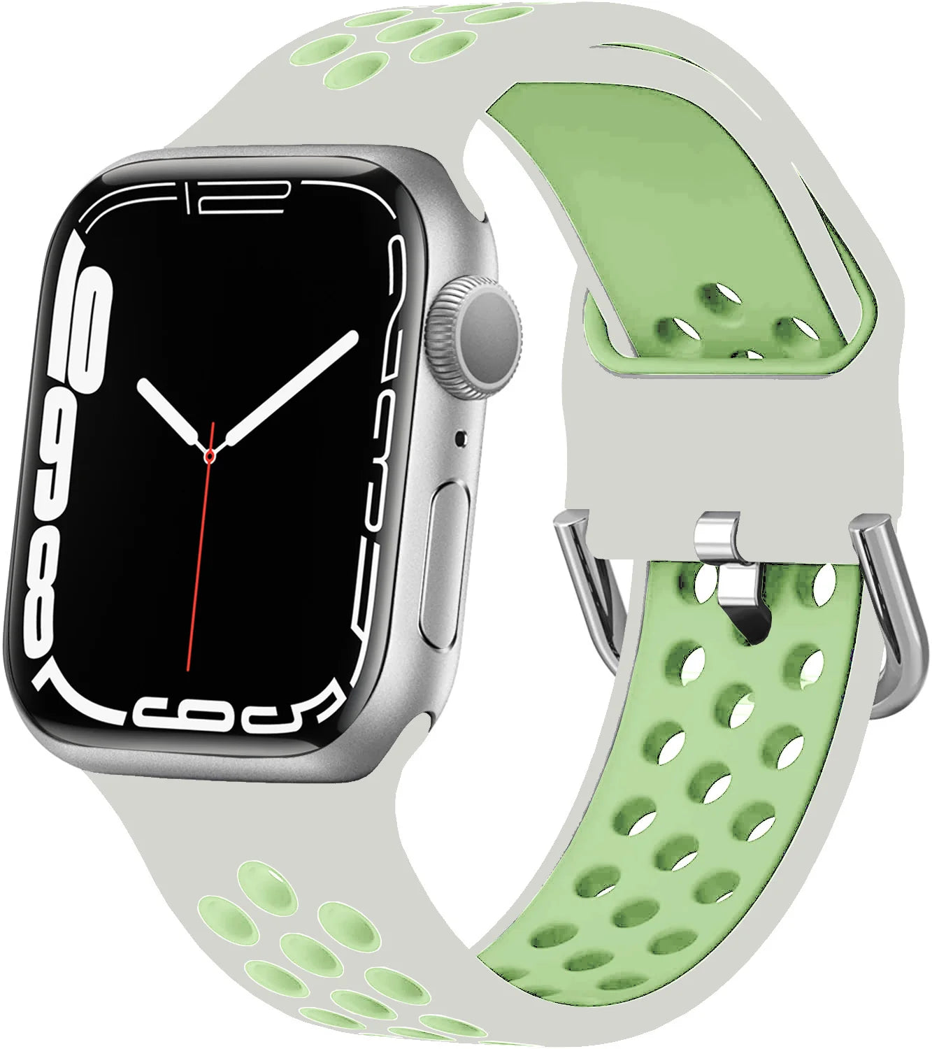 Silicone band For Apple Watch band 44mm 40mm 45mm 49mm 41mm 38mm 42mm 44mm band Apple Watch Ultra 2 Series 7 3 4 5 6 SE 8 Bands