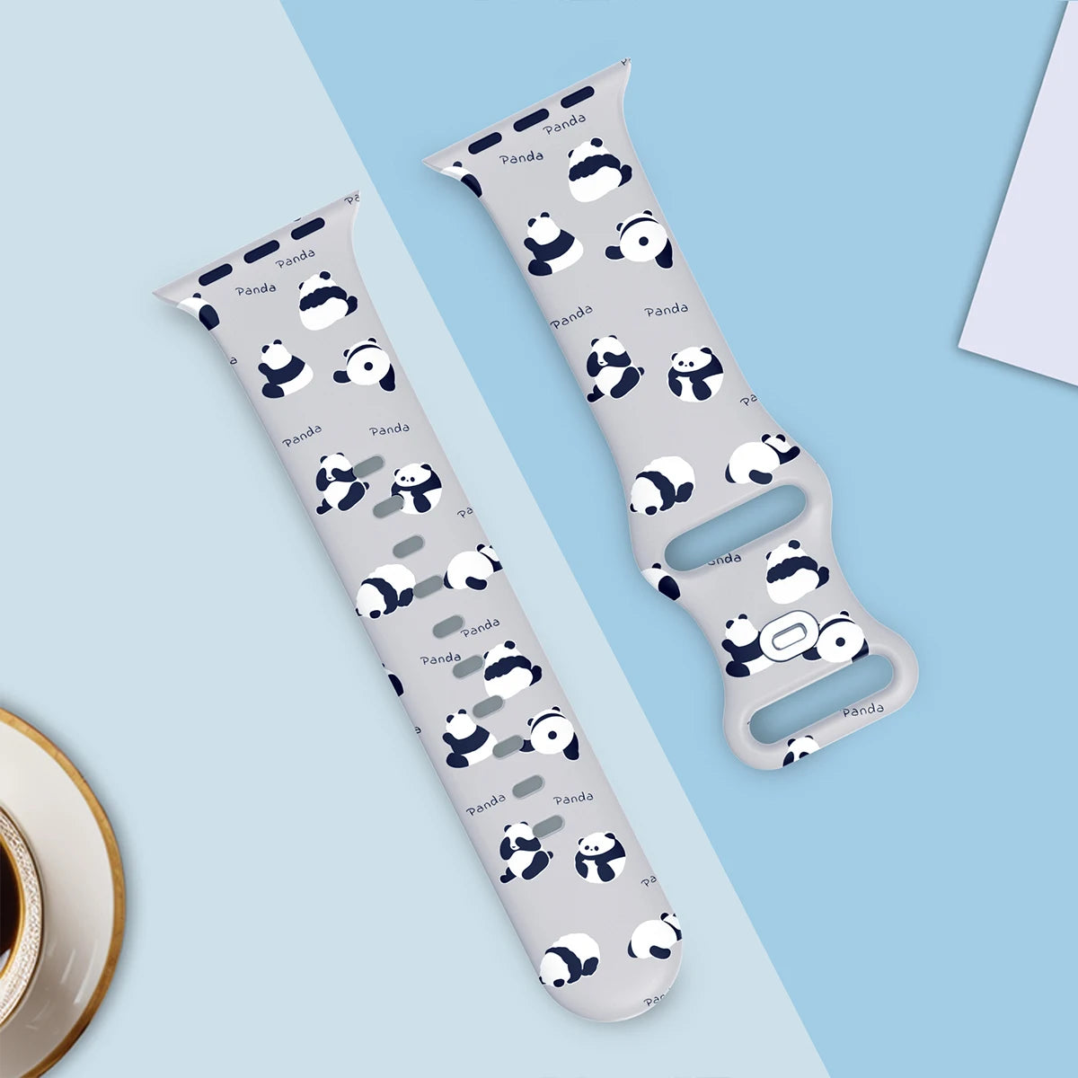 For Apple Watch 38mm 40mm 41mm 44mm 45mm Series 10 42mm 46mm 49mm Animal print silicone watchband for Apple Watch Series 10 9 8 7 6 5 4 3 2