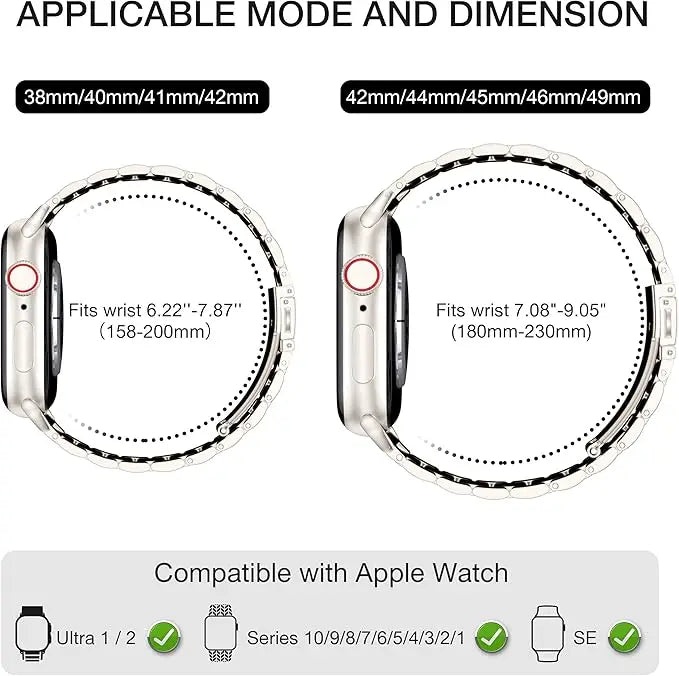 Metal Stainless Steel band for Apple Watch band Ultra 3 2 49mm 46mm 42mm 45mm 44mm 41mm band Apple Watch Series 11 10 9 8 7 6 SE 5 4