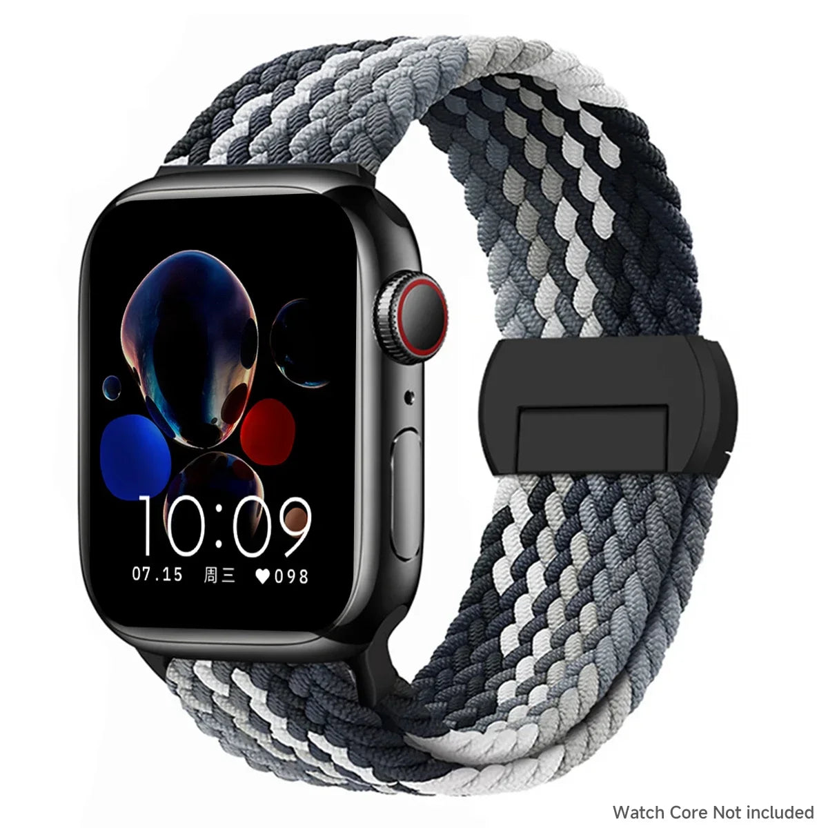 Braided band For Apple Watch band 44mm 40mm 45mm 49mm 41mm 38mm buckle band Apple Watch Series SE 10 9 8 7 6 Ultra 2 Magnetic Band