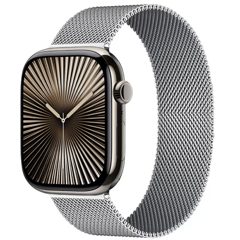 Milanese Loop band For Apple Watch 11 10 9 7 SE 6 8 46mm 42mm 44mm 45mm 40mm 41mm belt correa band Apple Watch band Ultra 3 49mm