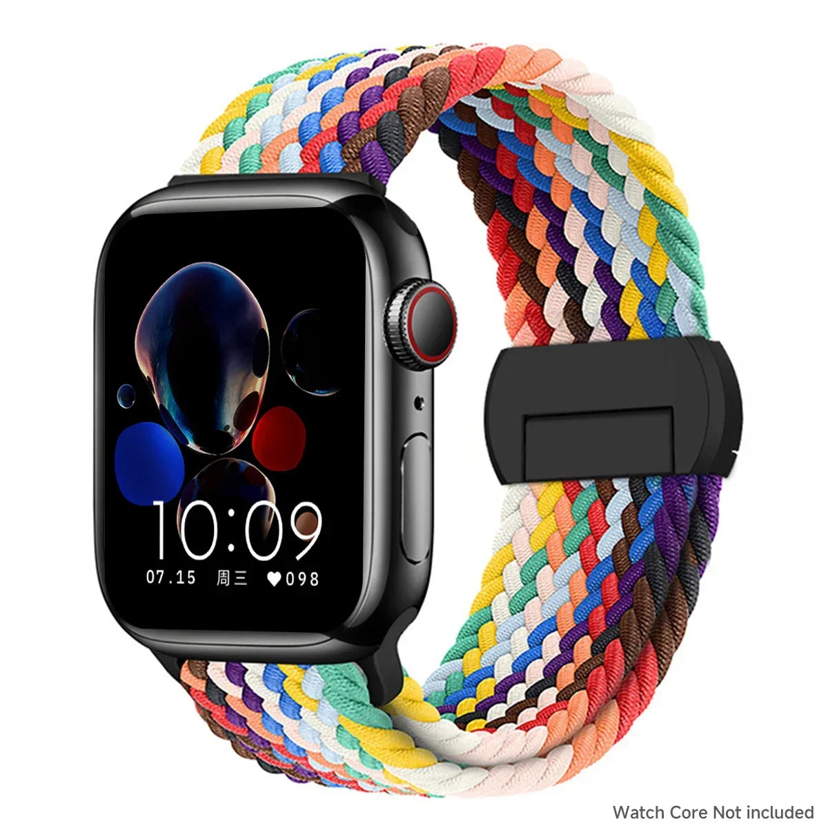 Braided band For Apple Watch band 44mm 40mm 45mm 49mm 41mm 38mm buckle band Apple Watch Series SE 10 9 8 7 6 Ultra 2 Magnetic Band