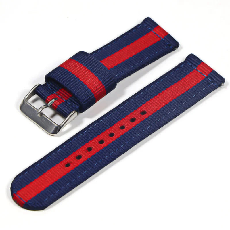 22mm Nylon watch strap For Samsung Galaxy watch 46mm 42mm Active2 Active1 Gear S3 frontier Sports nylon bang