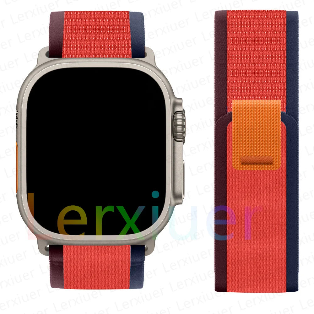 Trail loop band for Apple Watch Ultra 2 band 49mm 44mm 45mm 40mm 41mm 46mm 42mm 45mm 44mm band Apple Watch Series 10 SE 9 8 7 6 5