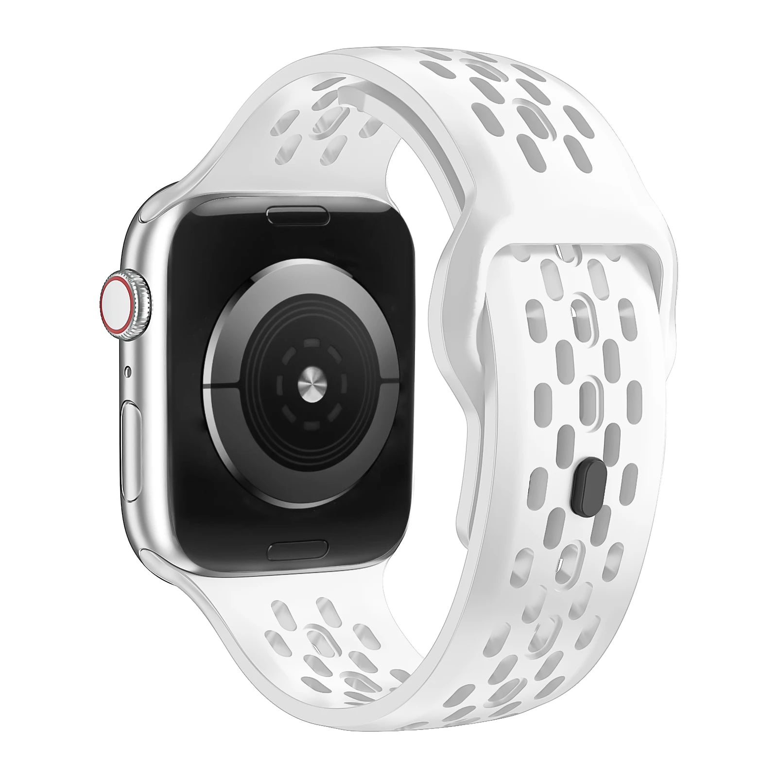 Sport Silicone For Apple Watch band 44mm 45mm 49mm 40mm 41mm 38mm 45mm correa band Apple Watch Series 9 8 7 6 5 SE Ultra 2 band