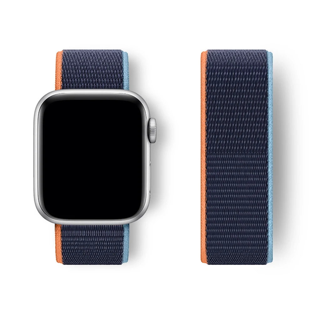 band For Apple Watch 11 band 10 8 9 7 6 5 SE Ultra 3 49mm 46mm Apple Watch 44mm 42mm 45mm 41mm 40mm Sport Loop band Correa wristband