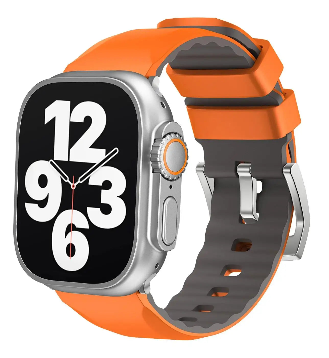 Silicone band for Apple Watch Ultra 3 49mm 46mm 42mm 45mm 41mm 44mm 40mm 38mm Sport for Apple Watch Series 11 10 9 8 7 6 5 4 SE 3 2