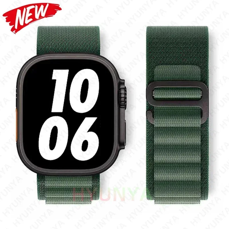 Alpine band for Apple Watch band Series 10 9 8 7 SE Ultra 2 41mm 42mm 45mm 46mm 49mm 40mm 44mm Apple Watch Correa watch band
