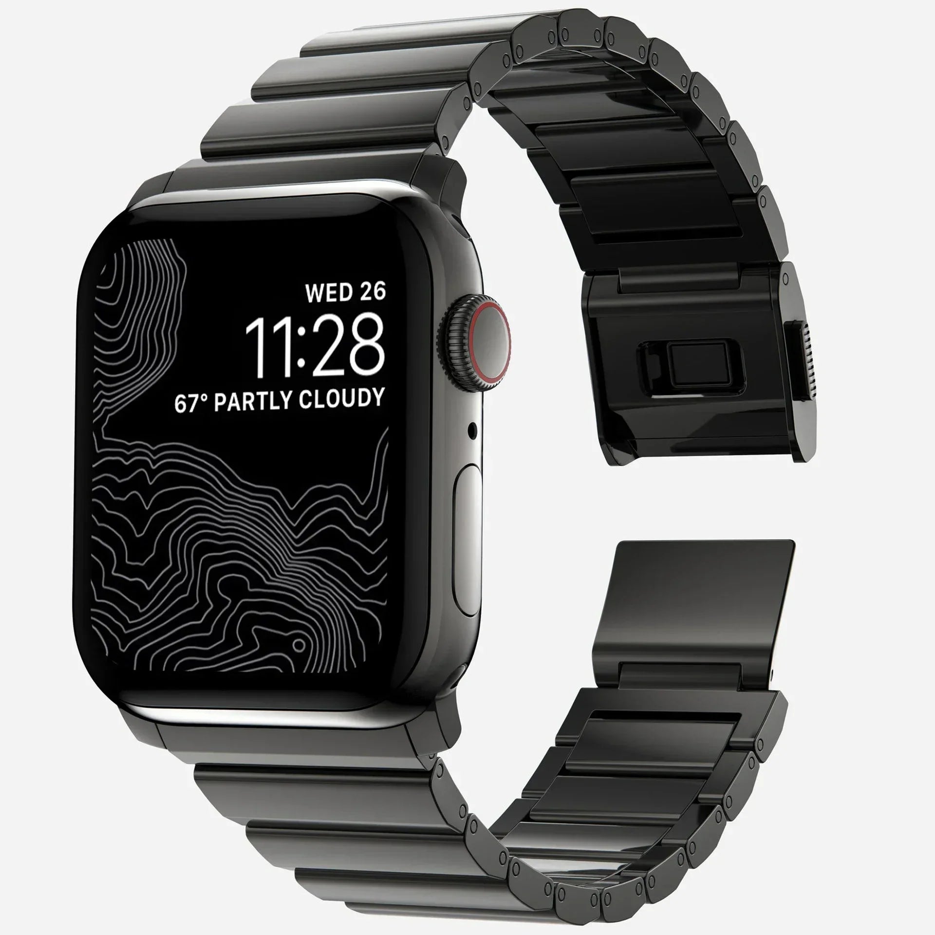 Luxury Titanium band for Apple Watch band Ultra 2 49mm 46mm 45mm 42mm Magnetic Correa for Apple Watch Series 10 9 8 7 6 SE 5 band