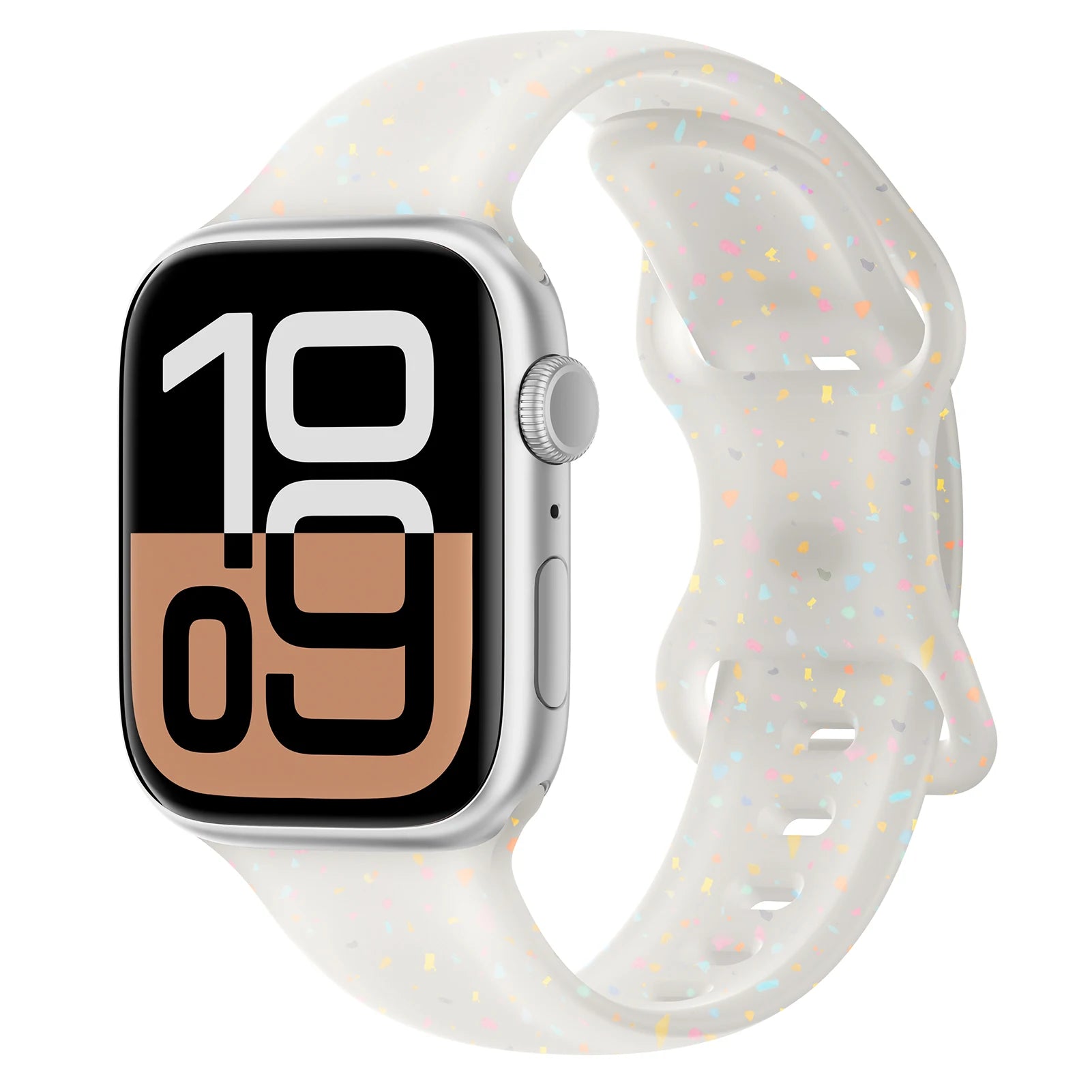 Silicone band for Apple Watch band 40mm 41mm 45mm 44mm 46mm 49mm 42mm Breathable band Apple Watch Series 11 10 9 8 SE 3 Ultra 2