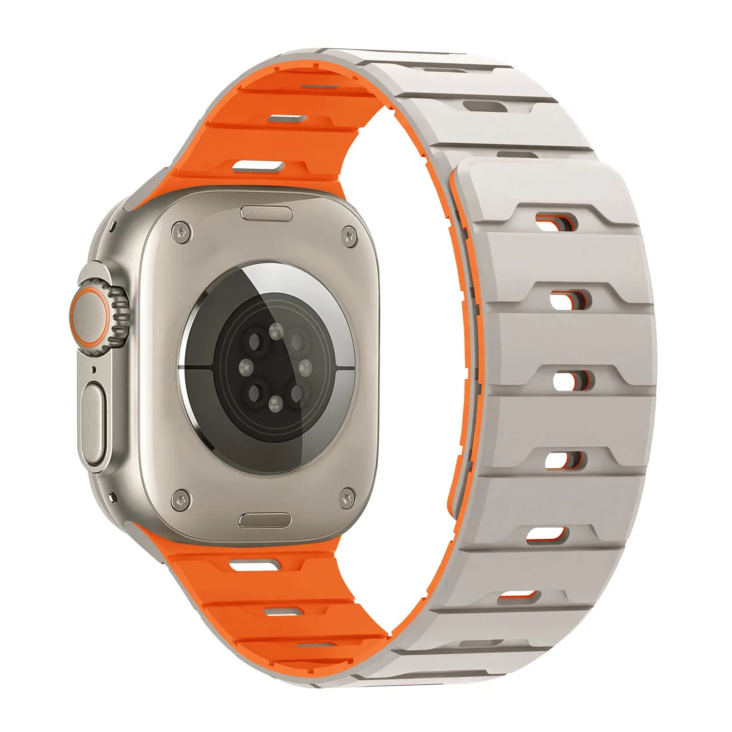 Magnetic Silicone for Apple Watch Ultra 3 band 40mm 44mm 46mm 45mm 49mm 42mm 41mm correas para band Apple Watch 11 10 SE 9 8 7 6