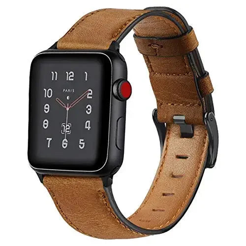Leather band for Apple Watch band 45mm 41mm 40mm 44mm 42mm 38mm belt Retro band Apple Watch Series 5 4 3 SE 6 7 8 9 Ultra 2 49mm