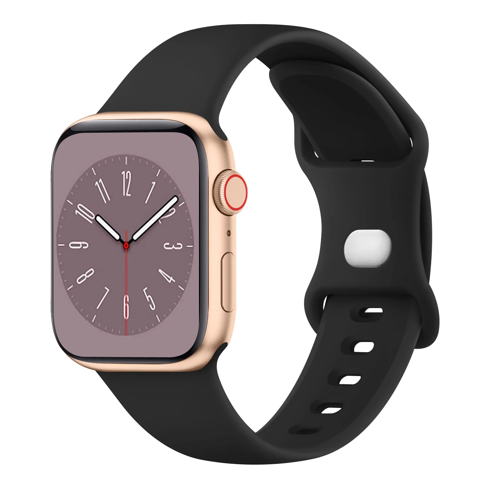 Soft Silicone band for Apple Watch 10 9 8 7 6 5 4 3SE band for Apple Watch Ultra 49mm 45mm 46mm 41mm 40mm 44mm 38mm 42mm Band